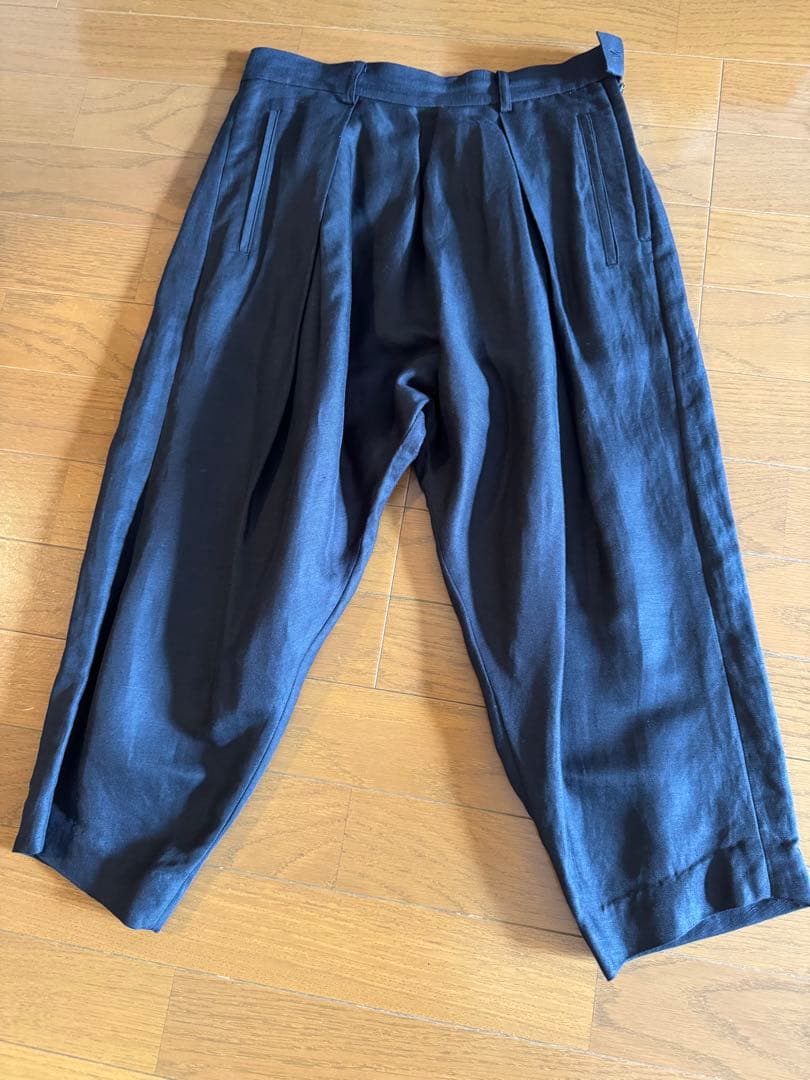 noir kei ninomiya サルエルパンツ XS noir kei ninomiya ウールモヘヤドスキンパンツ [3N-P001-051] – CREER