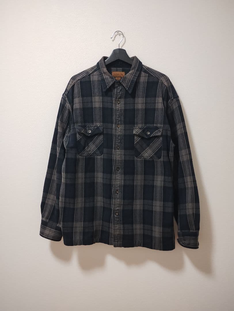 ST JOHN’S BAY セントジョンズベイ ネルシャツ ヘビネル XL st.john's bay ヘビーネルシャツ XL TALL/セントジョンズベイ | 古着屋