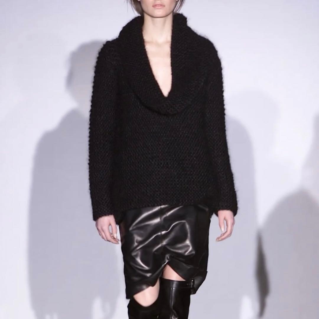 2001FW GUCCI by Tom Ford ウール カウルネック ニット GUCCI by Tom Ford 2001FW /Cowl Neck Knit - メルカリ