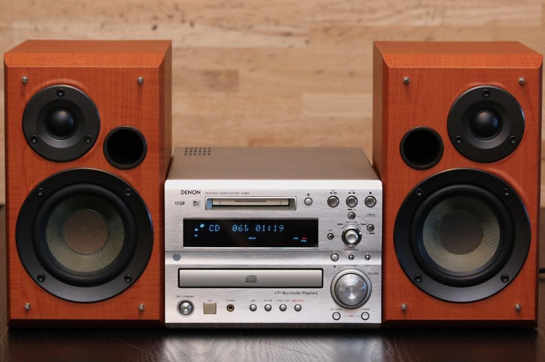 DENON D-MS3 CD/MD/TUNER/USB コンポ+スピーカー 美品 - メルカリ