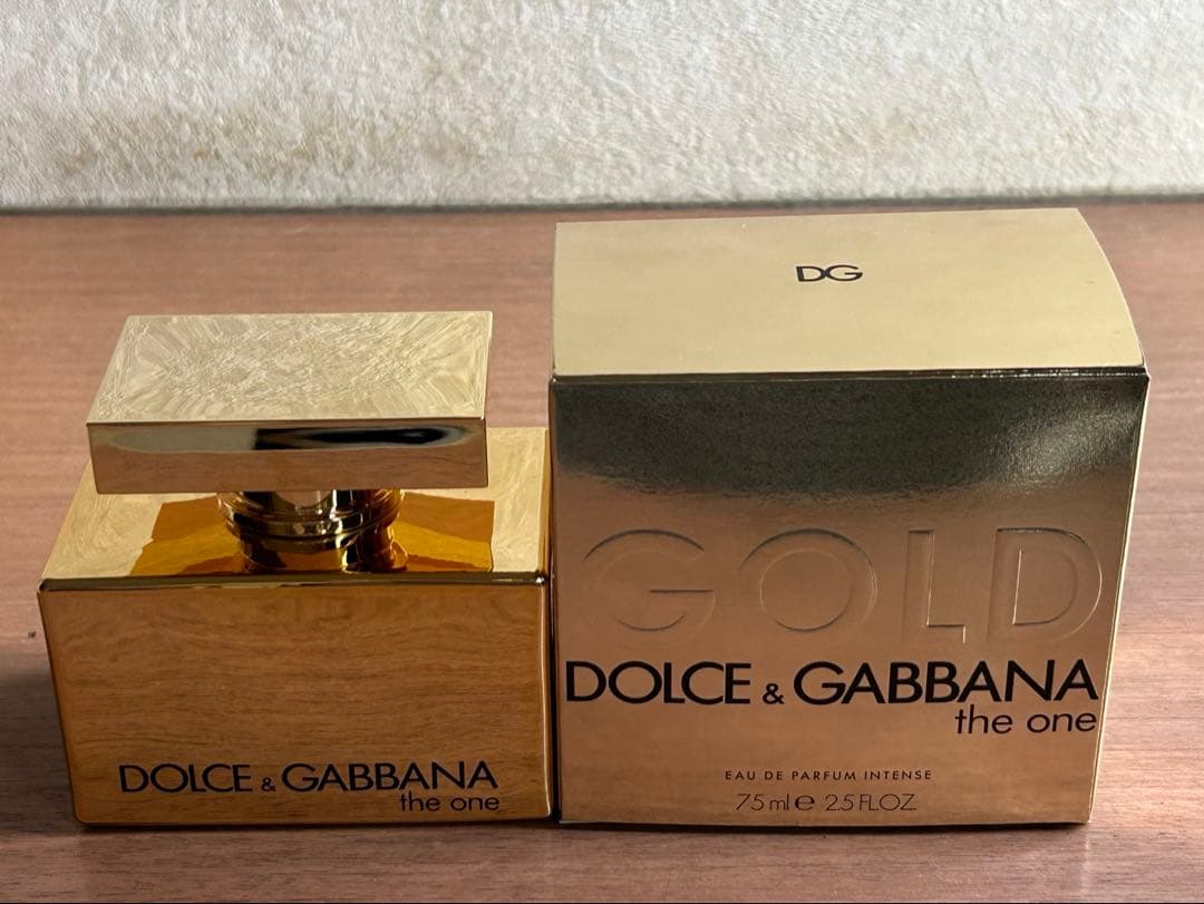 DOLCE&GABBANA ザ・ワン ゴールド インテンス 75ml 新品未使用 DOLCE&GABBANA（ドルチェ & ガッバーナ） ドルチェ＆ガッバーナ(D＆G