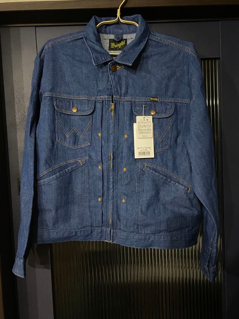 Wrangler 24mjz ラングラー デニムジャケット Gジャン 未使用 Wrangler（ラングラー） デニムジャケット 24MJZ ジップアップ
