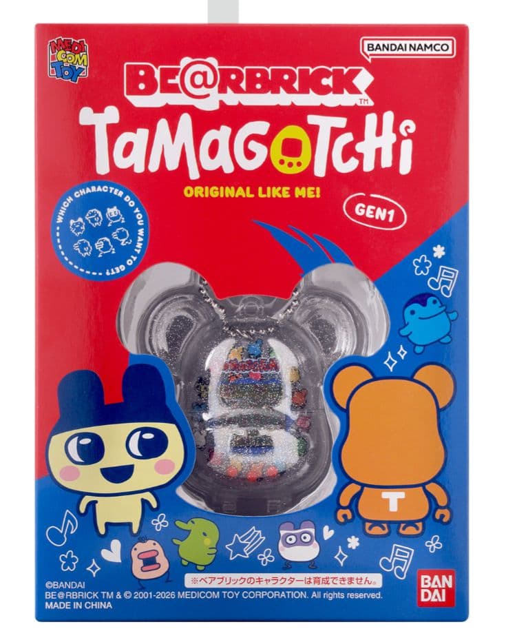 大たまごっち展 本体 限定 ベアブリックTaMaGoTcHi 30周年記念『大たまごっち展』開催記念！BE@RBRICKデザインの