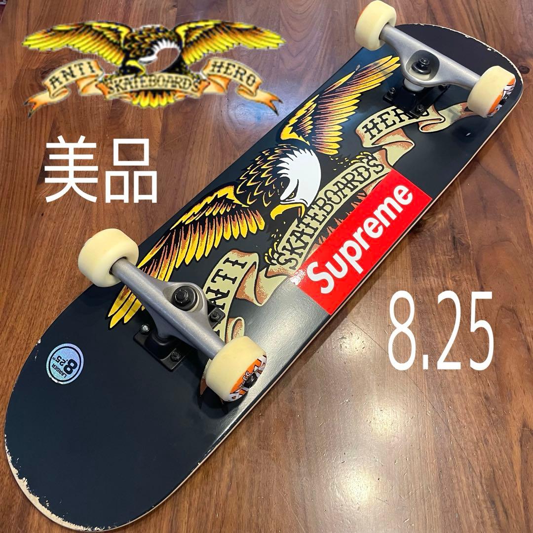 ANTIHERO アンチヒーロー　美品　スケボー　スケートボード　コンプリート ANTIHERO アンチヒーロー スケートボード コンプリート 8.0inch