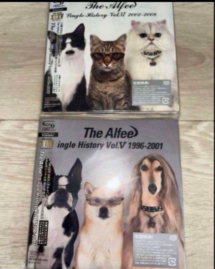 新品4枚組CD THE ALFEE/Single History Vol.5+6 Single History Vol.5 1996-2001」 ALFEE - メルカリ