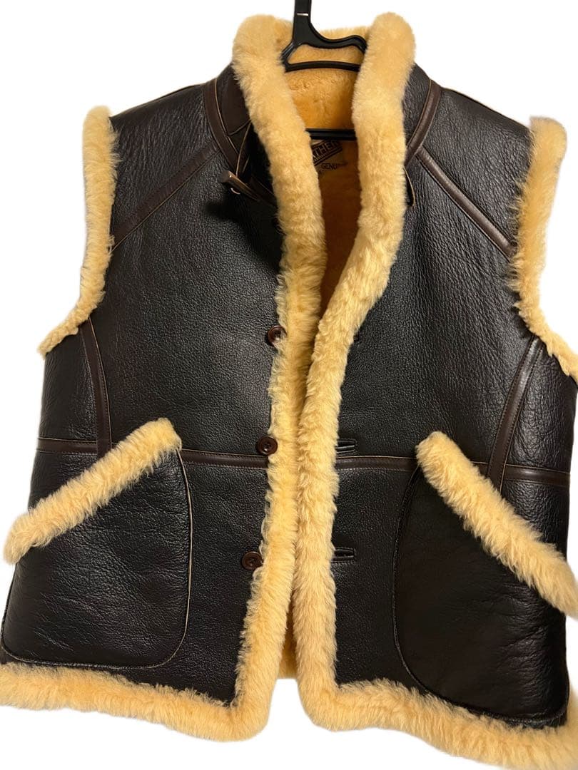 t*o様 Y’2 LEATHER コロメール ムートンベスト/羊革/BRW t*o様 Y'2 LEATHER コロメール ムートンベスト/羊革/BRW t*o様 Y'2