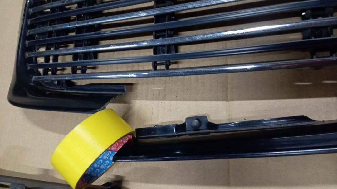 トヨタ サクシード ビレット グリル アンダーグリル セット モデリスタ