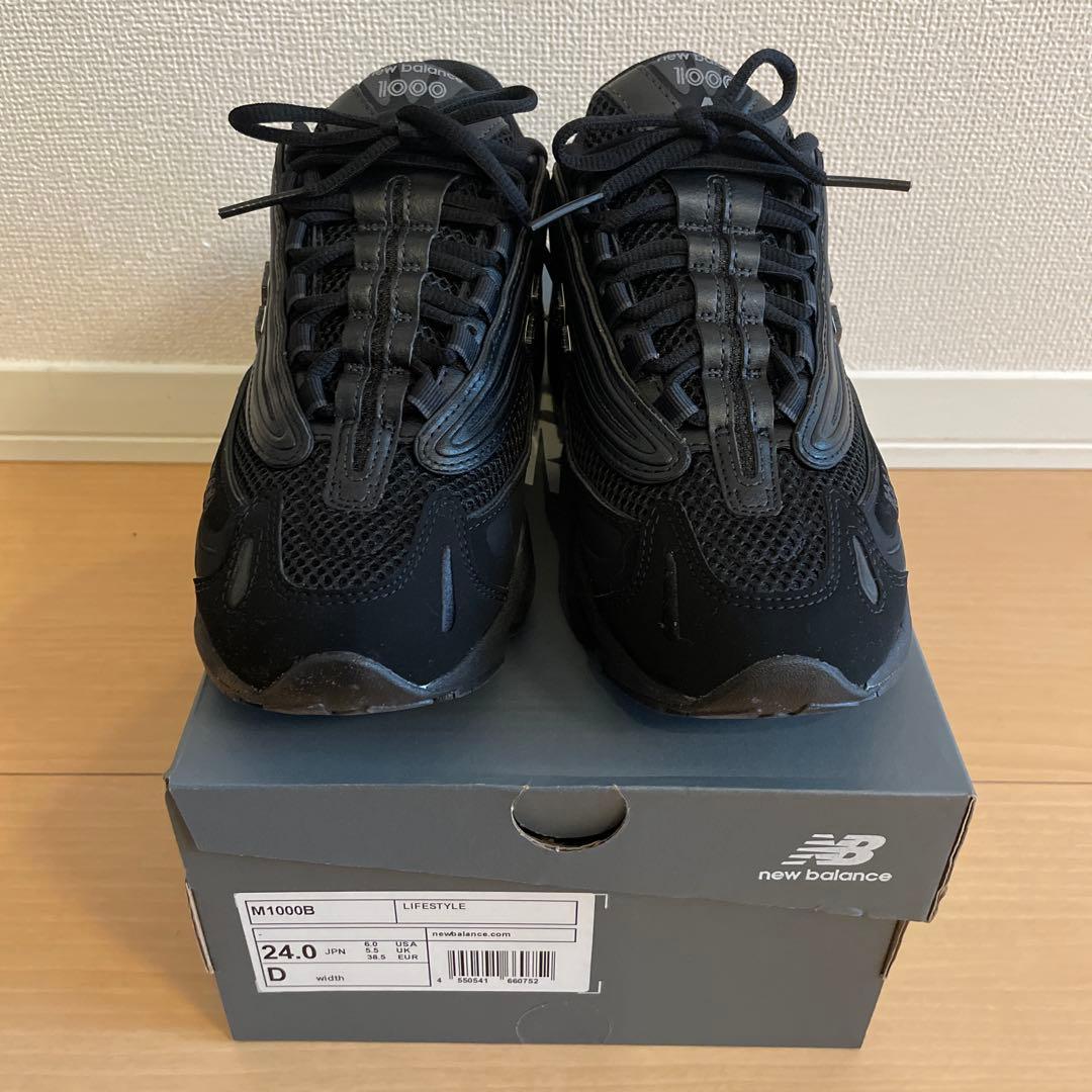 New Balance M1000B /24cm /D ブラック Amazon | [ニューバランス] M1000B BLACK m1000 ブラック (ブラック