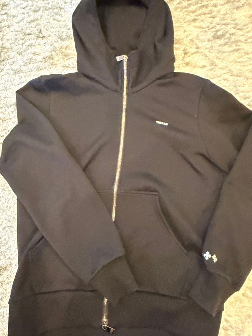 TATRAS ブラックパーカー M 日本製 TATRAS/タトラス】ポリエステルマイクロファーパーカー｜メンズ