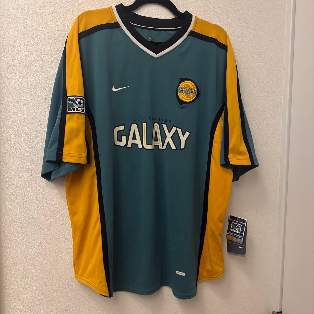 正規品 LAギャラクシー nike 90s ユニフォーム 1996-1998 LA Galaxy Nike Mauricio Cienfuegos Authentic Inaugural