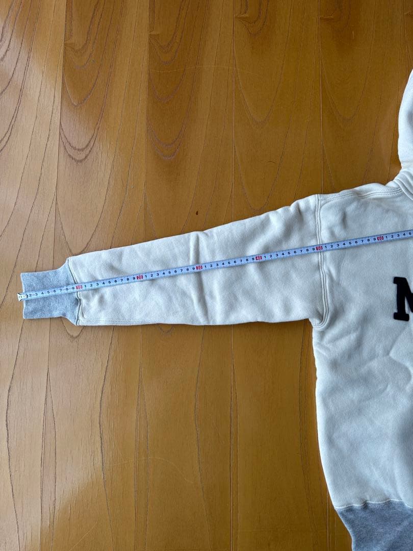 ヘラーズカフェ ダブルフェイスパーカ ウエアハウス アップリケ サイズ