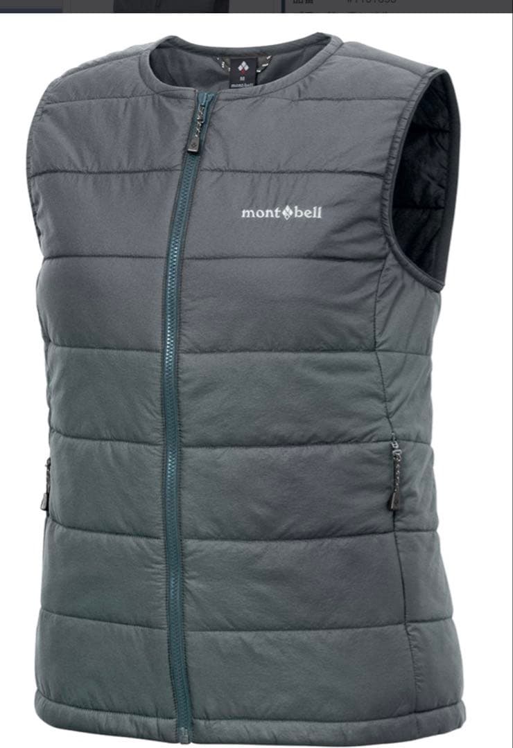 mont-bell U.L.サーマラップラウンドネックベスト レディースM - メルカリ