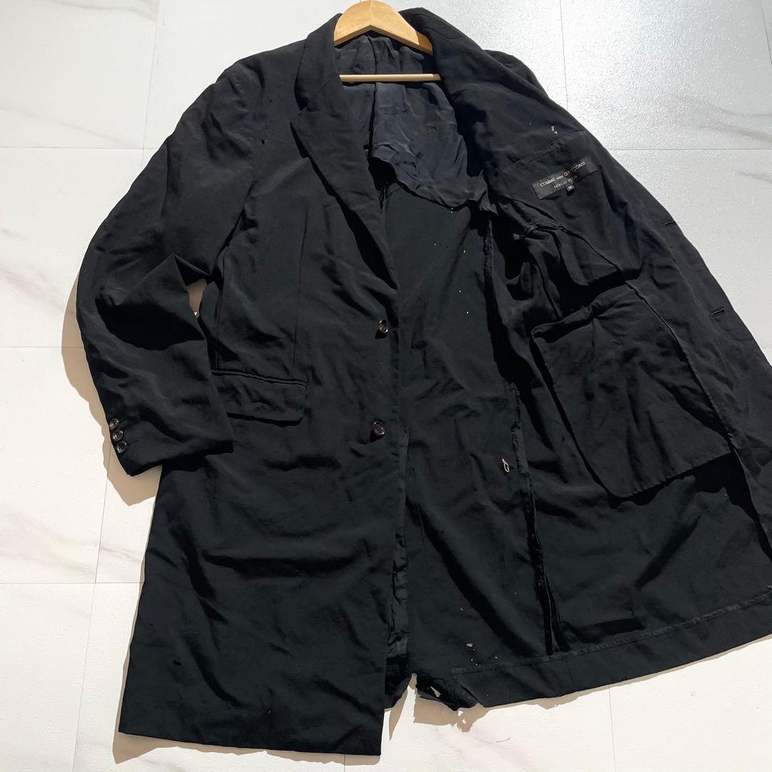 入手困難✨ コムデギャルソンオムプリュス ロングコート カジュアル ウール 中古・古着通販】COMME des GARCONS HOMME (コムデギャルソン オム