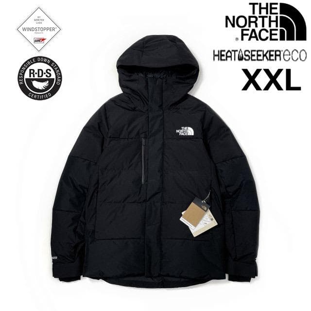 ノースフェイス ダウンジャケット 550 ゴアテックス(XXL)黒 190122