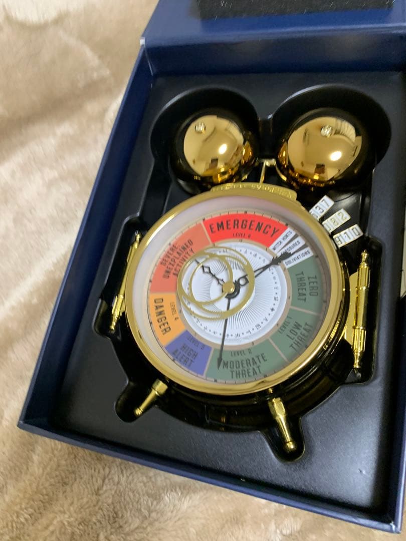 【絶版】公式品 ファンタスティックビースト時計 魔法露見脅威レベルメーター ファンタスティック・ビースト」シリーズに登場する魔法露見脅威レベル