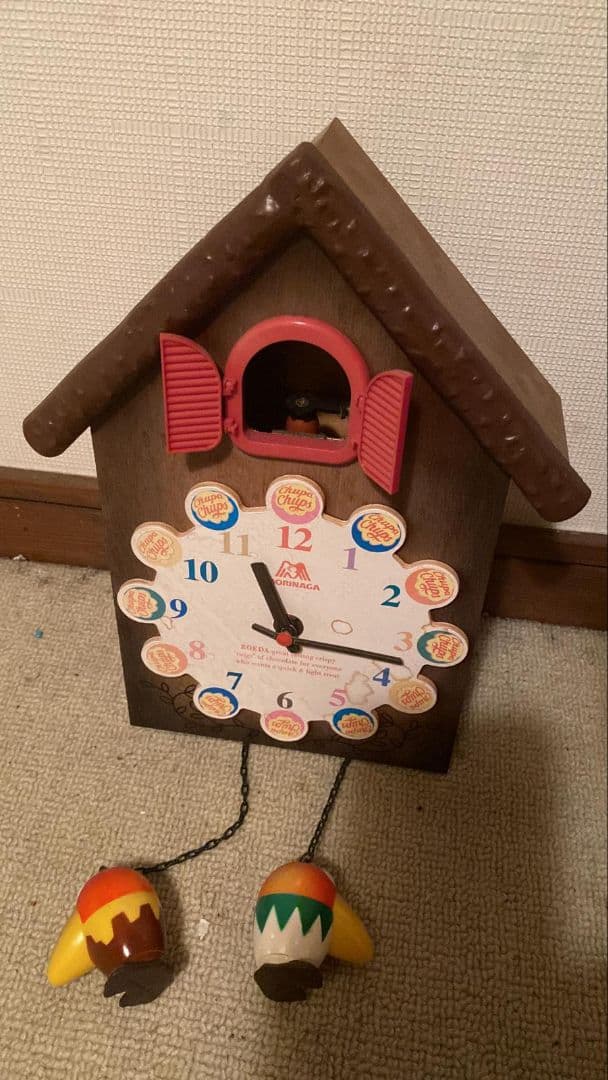 キョロちゃん クエックロック おかしな壁掛け時計 森永製菓 レア