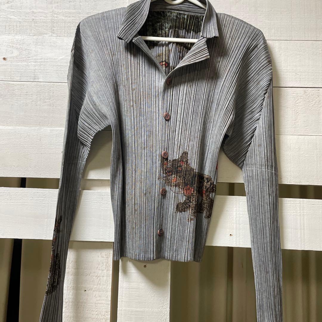 動物柄ストライプ長袖シャツ 楽天市場】VINTAGE EL 長袖シャツ メンズ お昼寝 猫柄 シャツ 柄シャツ