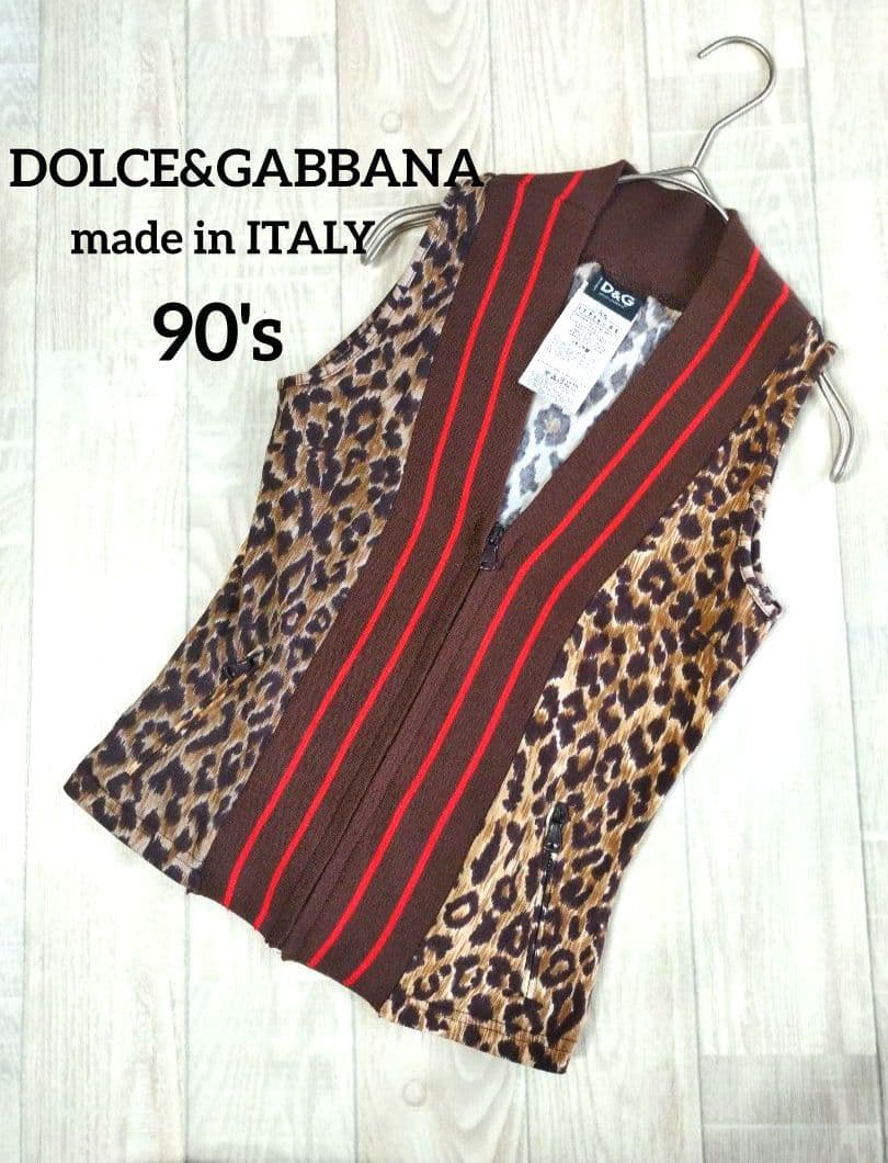 D&Gドルチェ&ガッバーナ 90's タンクトップ レオパード バックロゴ 美品 楽天市場】【バッグ】DOLCE&GABBANA ドルチェ&ガッバーナ ドルガバ D&G