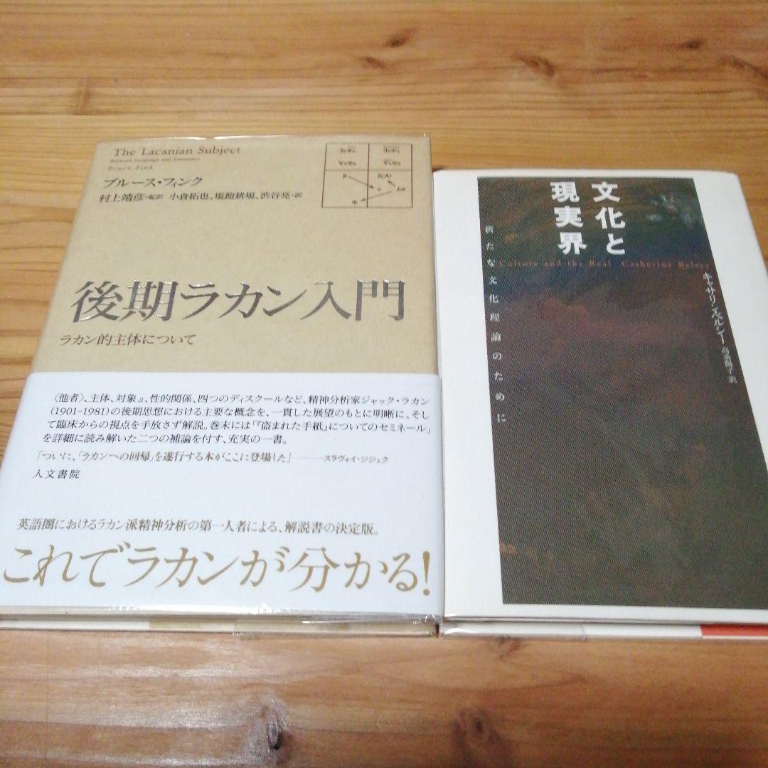 現実界・2撰【『後期ラカン入門 』『文化と現実界』】 51CxWbFbAuL._AC_UF350,