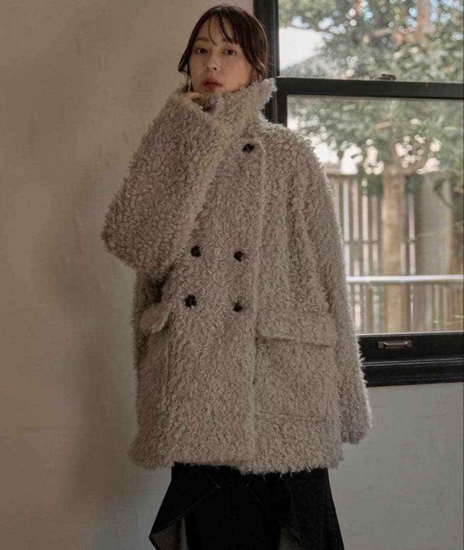 mideal poodle middle coat プードルミドルコートグレー - メルカリ