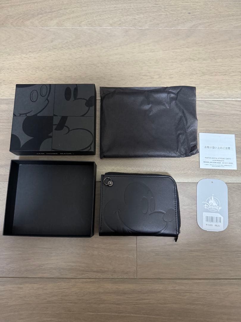 【新品・未使用】ミッキーマウス 二つ折り財布 ブラック ミッキーマウス 二つ折り財布 黒 長財布｜Yahoo!フリマ（旧PayPayフリマ）