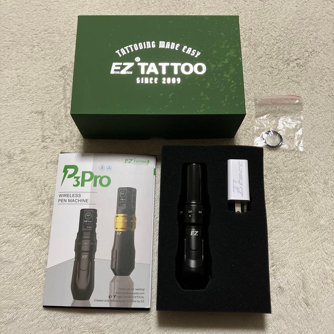 その他 EZ P3 pro tattoo machine EZ P3 Pro 調整可能なストローク ワイヤレス タトゥー ペン