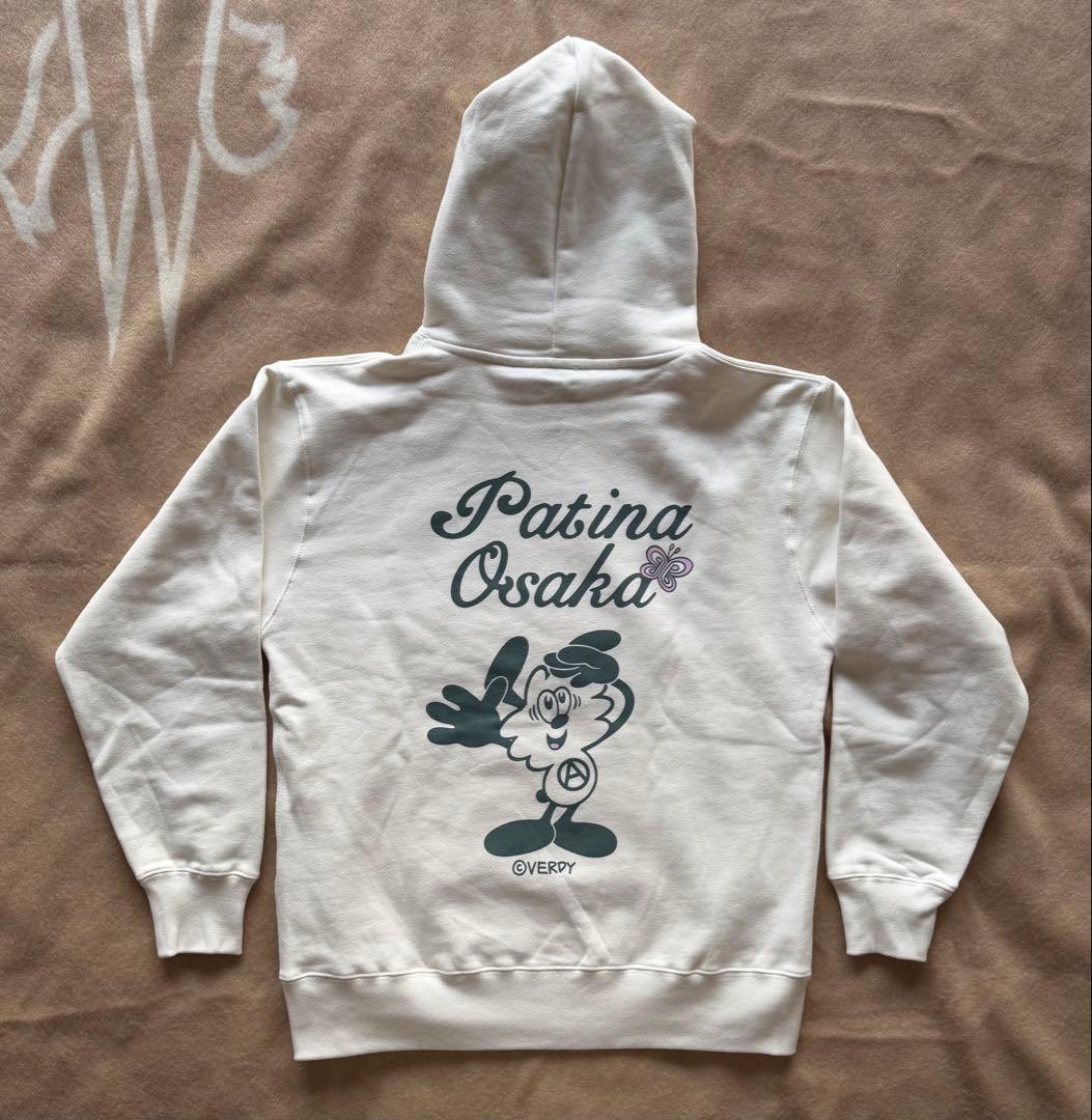 VERDY パティーナ コラボ ロゴ パーカー patina 大阪 L 新品 - メルカリ