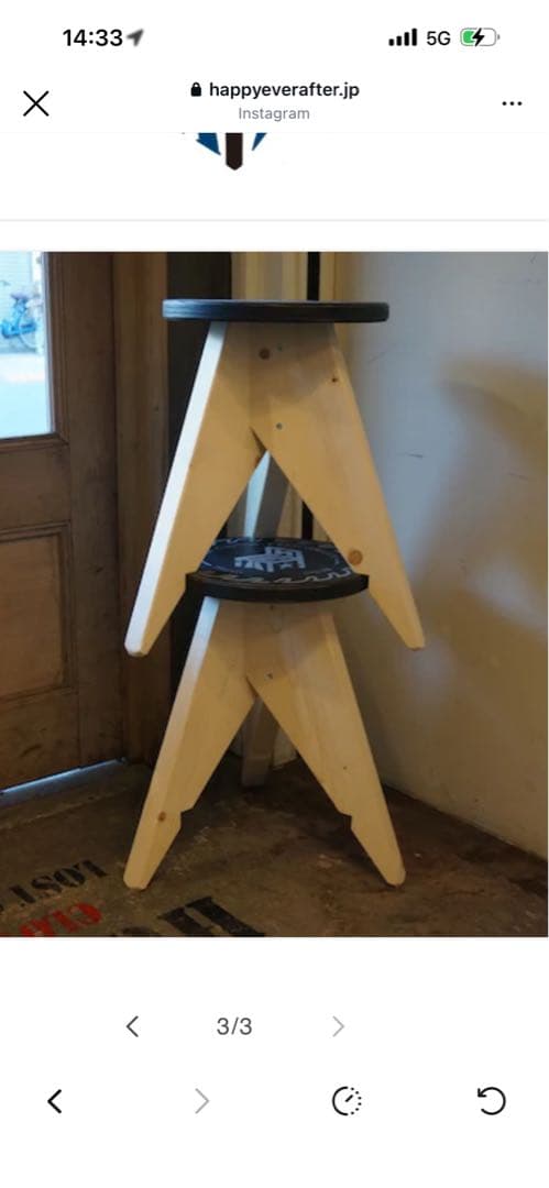 美品 m&m custom performance HEA別注 stool 2脚 美品 m&m custom performance HEA別注 stool 2脚 - メルカリ