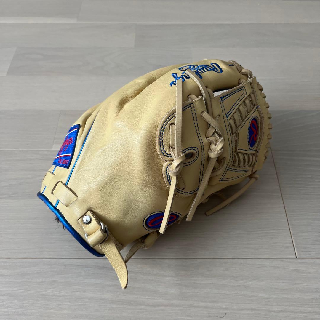 Rawlings 軟式グローブ 特別仕様 ベージュ/青 カラー軟式グローブ コレクション | ローリングスジャパン - Rawlings