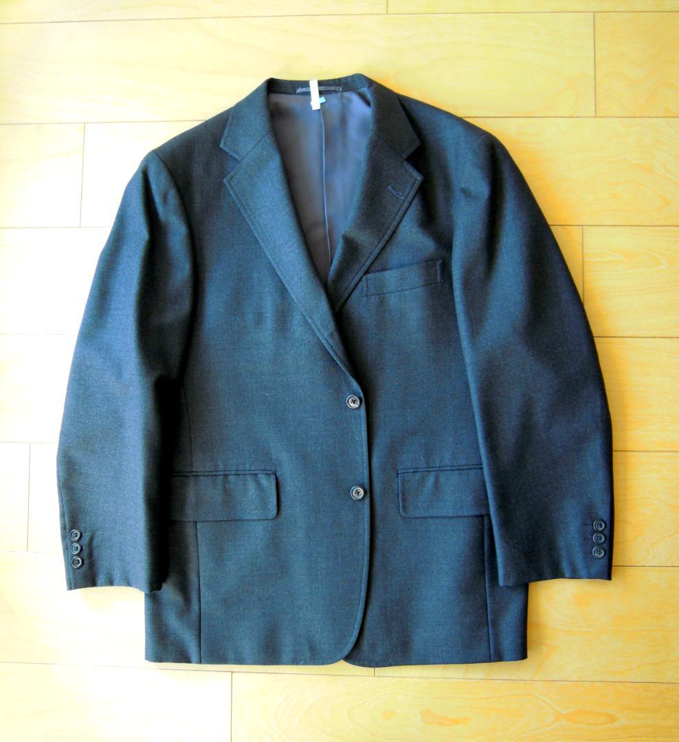 Ｊプレス\"J.PRESS\" ダークグレー 3シーズンスーツ＜AB6＞ jpsscg005.jpg