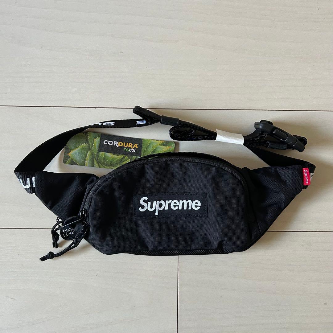 【新品・鑑定済】 Supreme ウエストバッグ ショルダーバッグ 本物保証 /関税・送料無料】Supreme Leather Waist Bag (Supreme