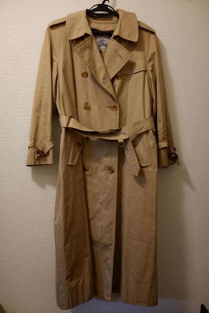 バーバリー トレンチコート ベージュ ノバチェック ヴィンテージ