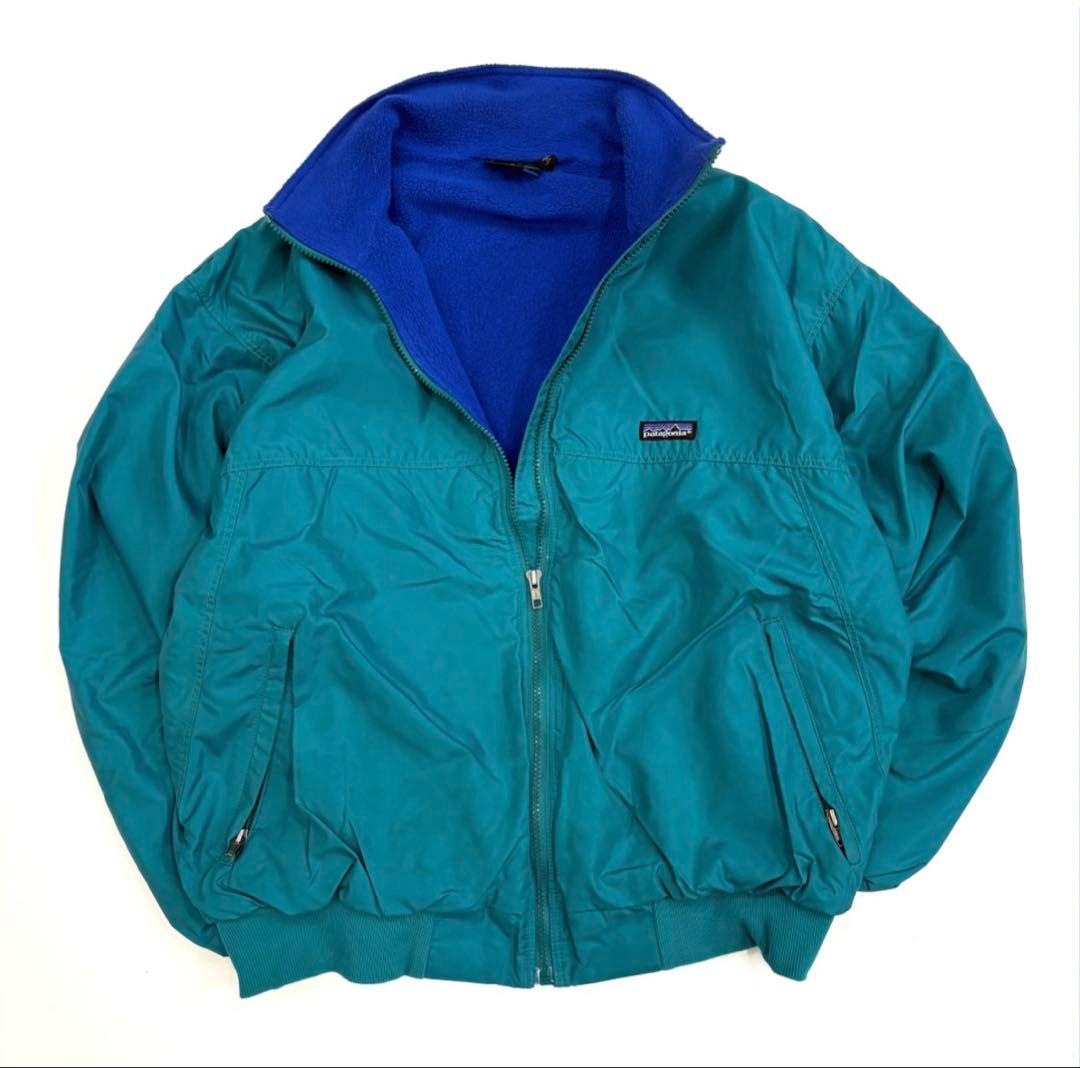 90's Patagonia Shelled Synchilla USA製 M 1992' Patagonia Shelled Synchilla Jacket Medium Made in USA #sold