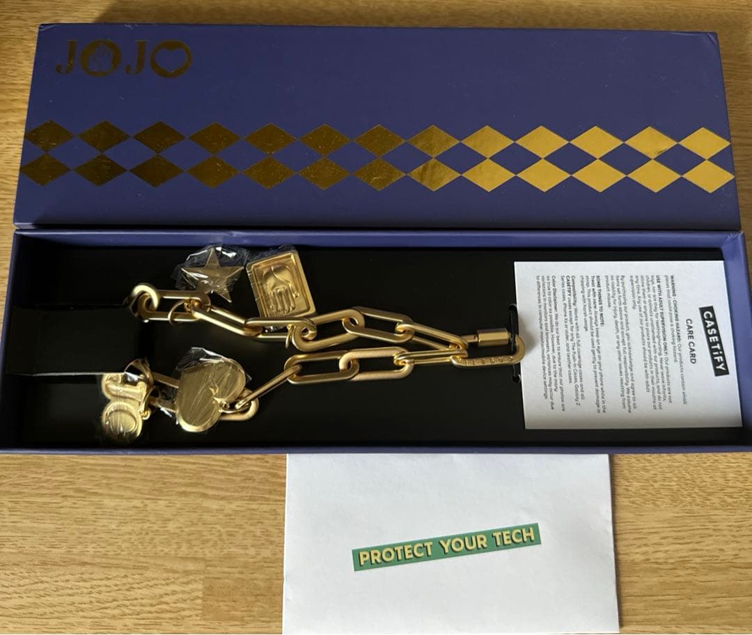 CASETiFY JOJO ジョジョの奇妙な冒険 ストラップCASETiFY JOJO