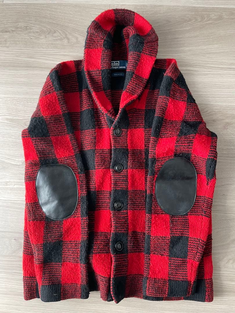 【ポンポチさん専用】Polo Ralph Lauren カーディガン ケーブルニット ウールカシミヤ カーディガン（カーディガン/ボレロ