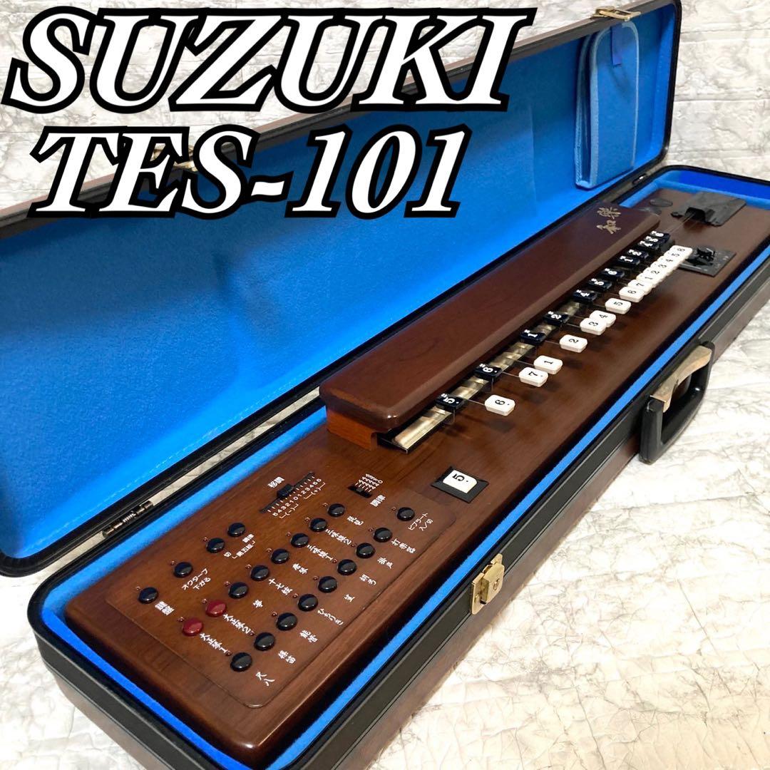 【完動品 美品】SUZUKI 電子大正琴 TES-101 16種類の音色 希少品 大正琴 | 鈴木楽器製作所