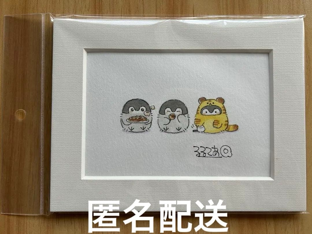 コウペンちゃんのおみせやさん 大阪　直筆サイン入りミニ複製原画 ノベルティ 📢コウペンちゃん5周年記念キャンペーン📢 5月27日(金)から コウペン