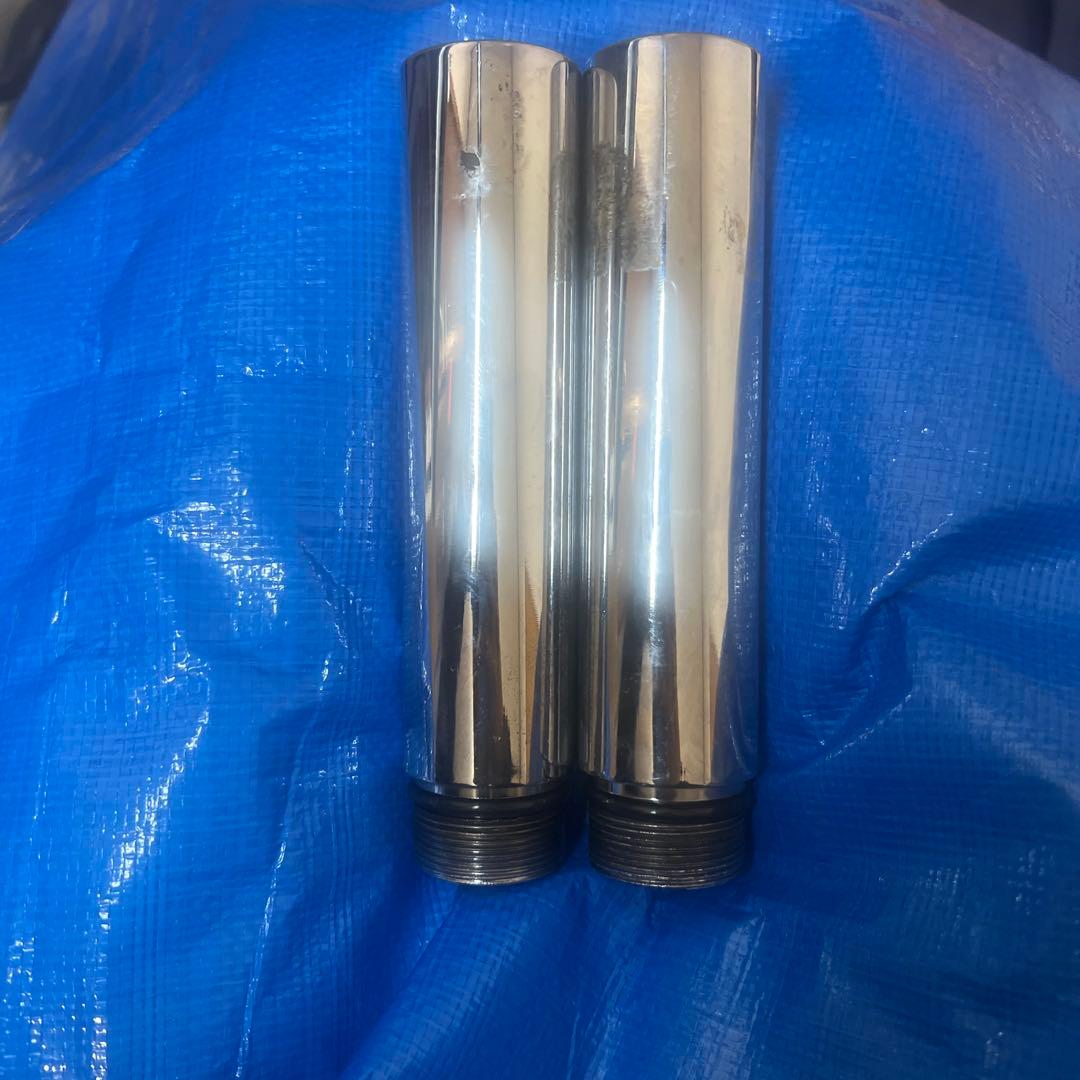 【良品】スポーツスター39ｍｍフォーク+6in（15cm）フォークジョイント延長 フォークジョイント アルミ製 スポーツスター ダイナ 39mmフォーク用3