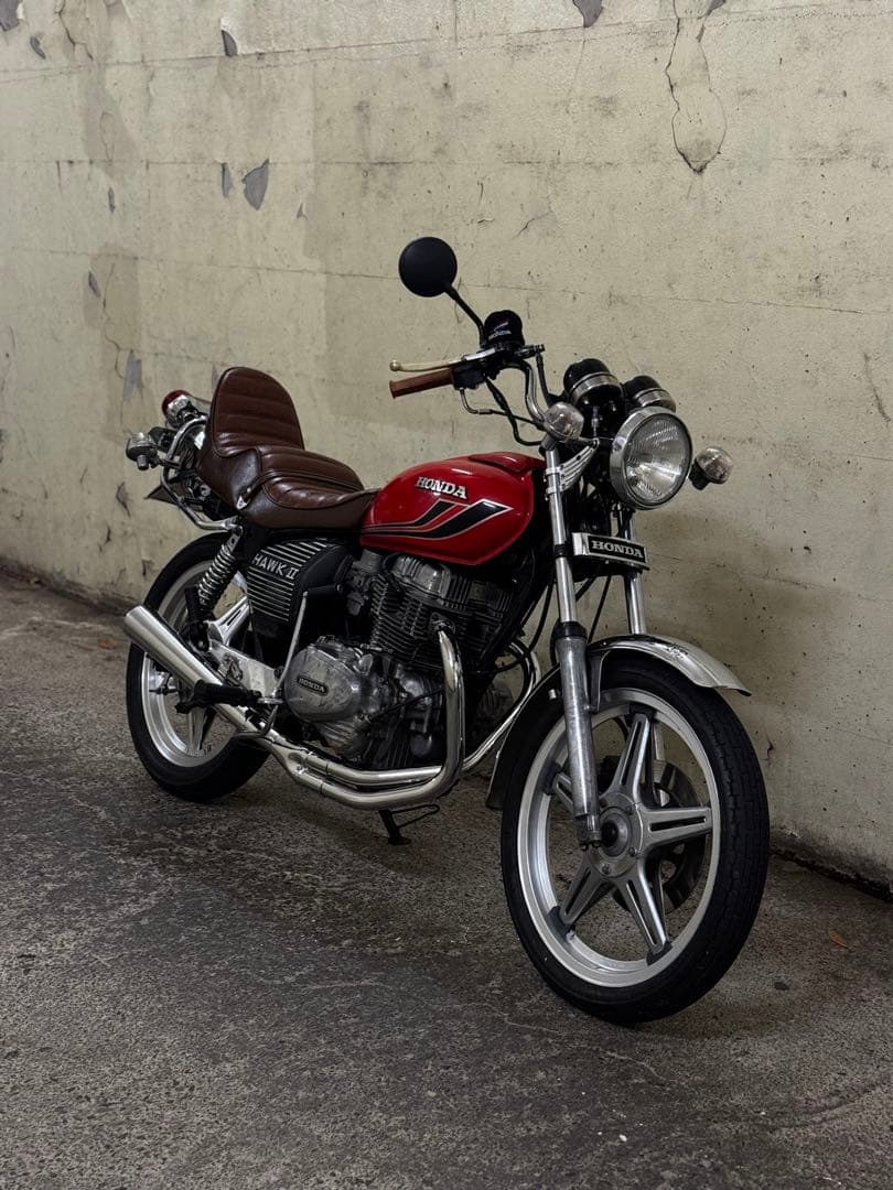 cb250t cb400t バブ ホーク チョビ三段シート - メルカリ