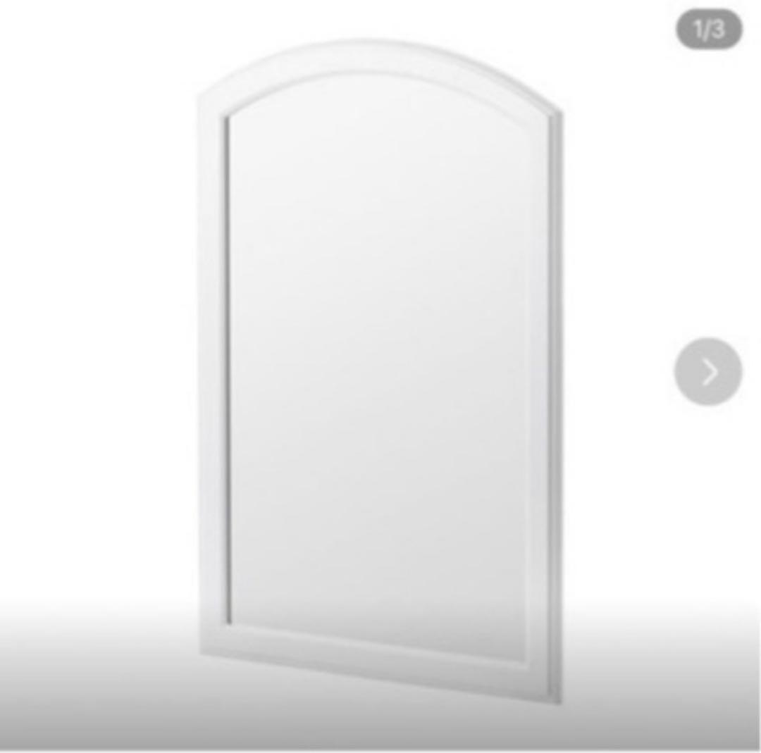 値下げ！新品★IKEA★ホワイトアーチ型ミラー　女優ミラー用鏡 マトレダール IKEAとAmazonで女優ミラーをを作ってみた | 下村志保美オフィシャル