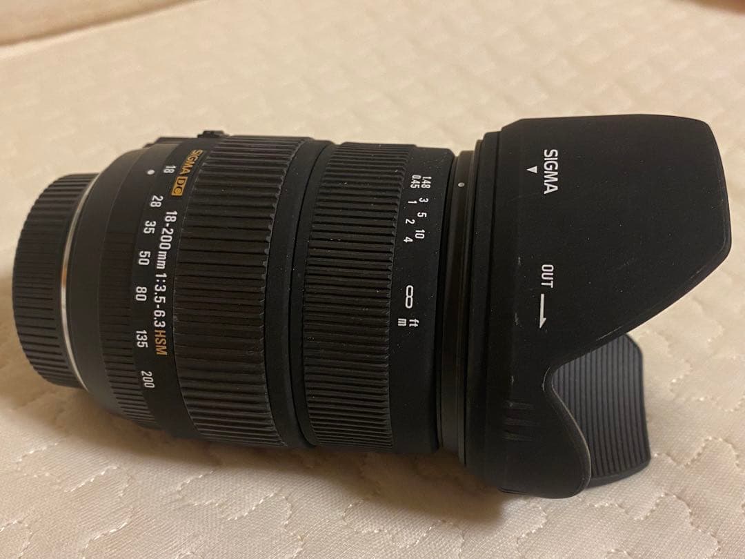レンズ(ズーム) SIGMA 18-200mm 3.5-6.3 DC OS Nikon Amazon.com : Sigma 18-200mm f/3.5-6.3 DC Auto Focus OS (Optical