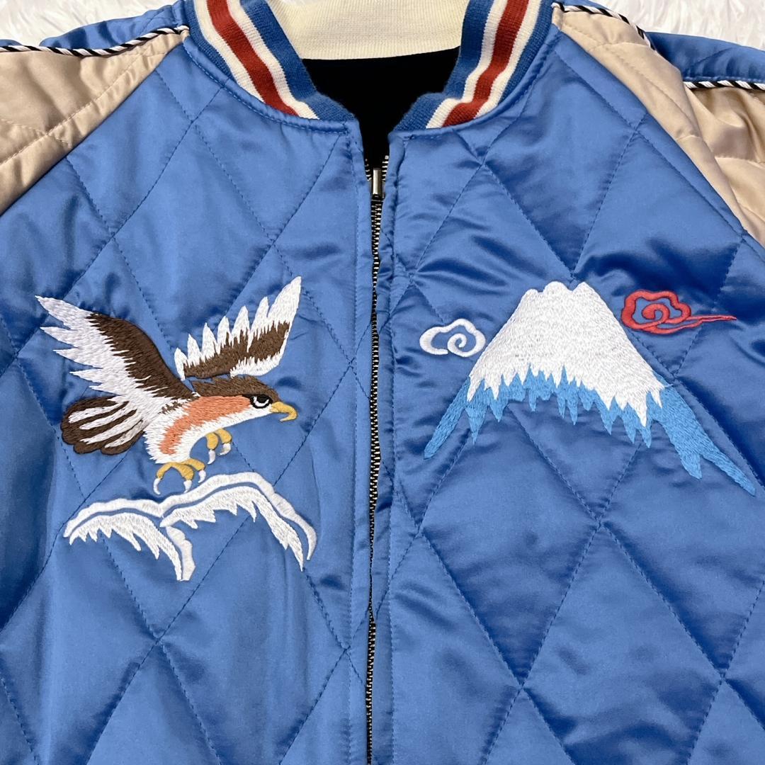 激レア 極美品 BILLVAN ビルバン スカジャン リバーシブル Lサイズ