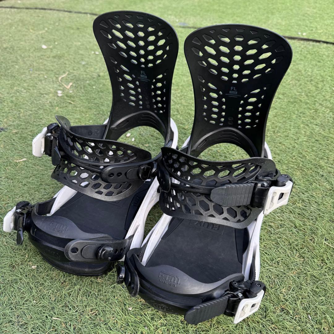 FLUX☆FL☆XS☆キッズ☆ビンディング 23-24 FLUX FL フラックス WHITE XS バインディング バイン