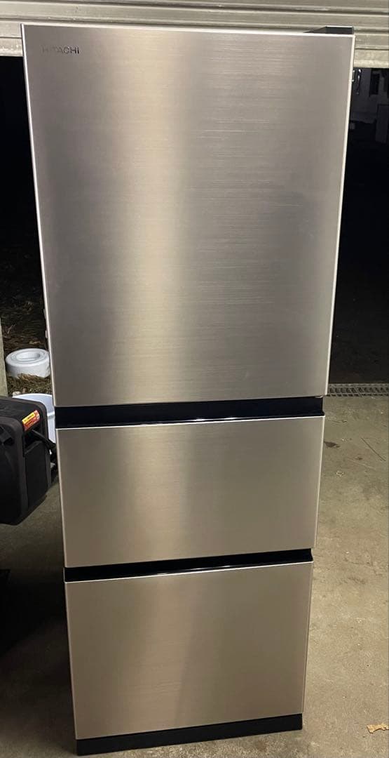ア*ン様 HITACHI 日立 冷凍冷蔵庫 3ドア R-27SV 2023年製 日立 R-27SV N 3ドア冷蔵庫 (265L・右開き) ライトゴールド | ヤマダ