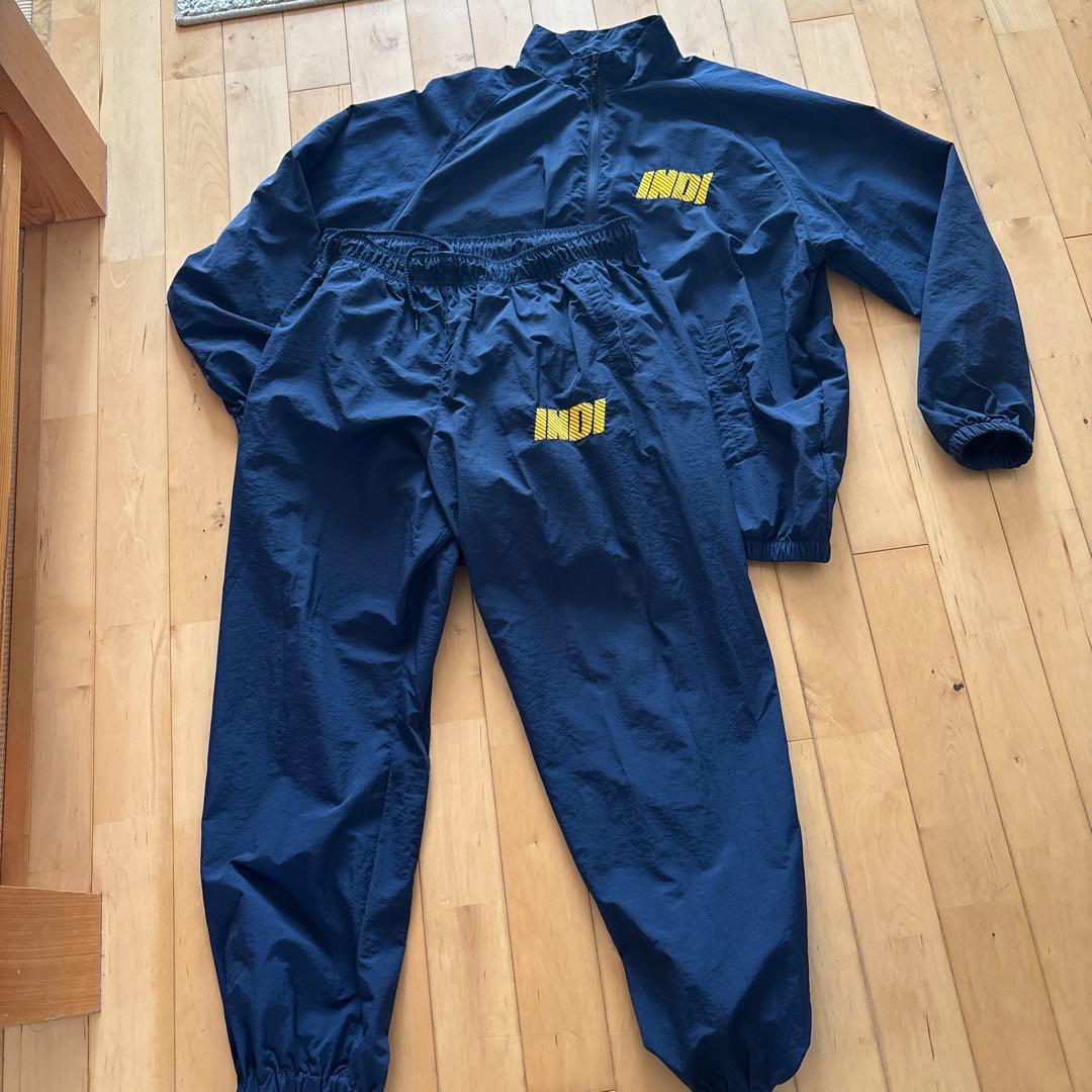 週末価格 最終価格！INDI ナイロンセットアップ ジャージ メンズ 上下 セットアップトラックスーツ レディース