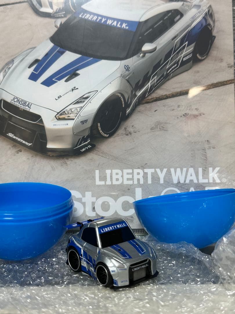 MINI GT Qube Carz R35GT-R 東京オートサロン限定 非売品 Mini GT Qube Carz Nissan GT-R R35 LB Works Type 1 Rear Wing Ver 1