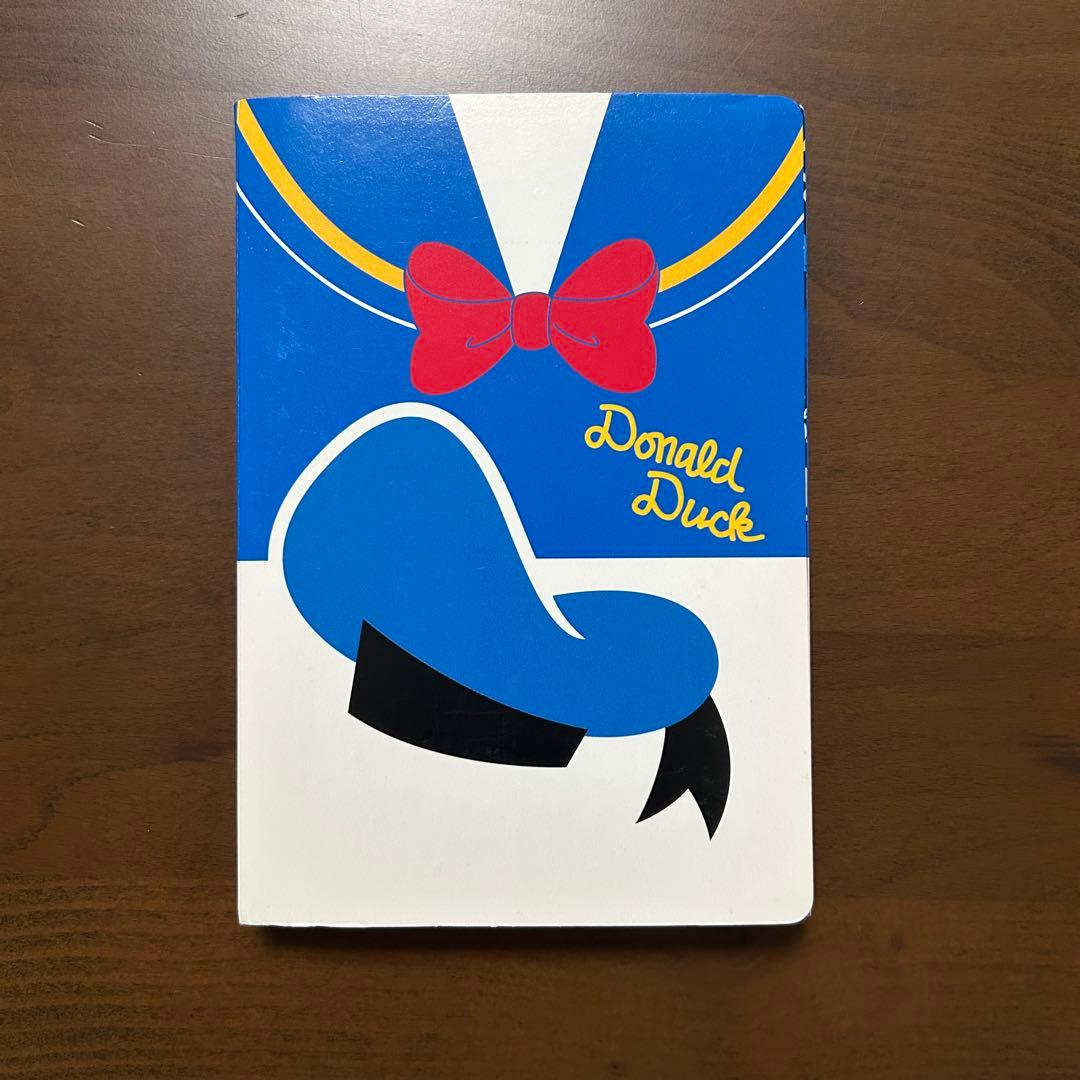 ドナルドダック メモ帳ブック /ディズニーメモ用紙 約40枚 詰合わせ