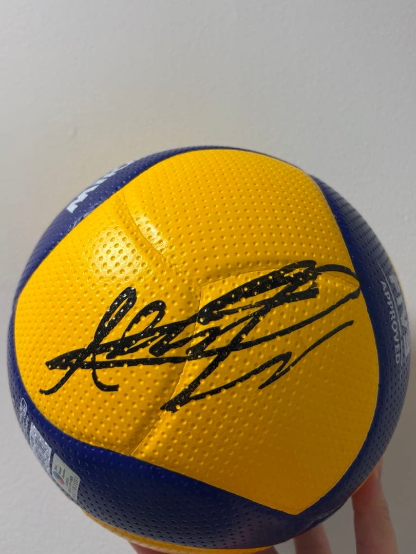 西田有志 直筆 サインボール Amazon.co.jp: 西田有志 バレーボール男子日本代表 2024 直筆サイン