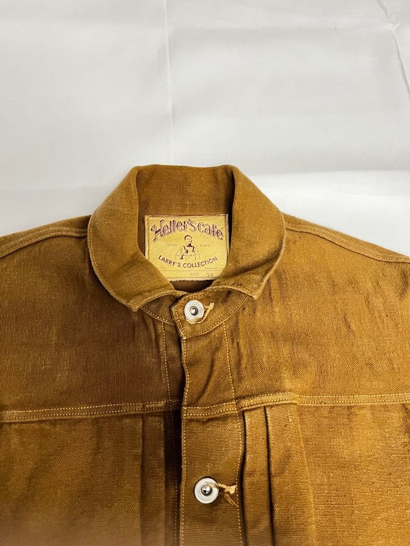 へラーズカフェ ウェアハウス ノンパレイル ブラウス ブラウン ダック