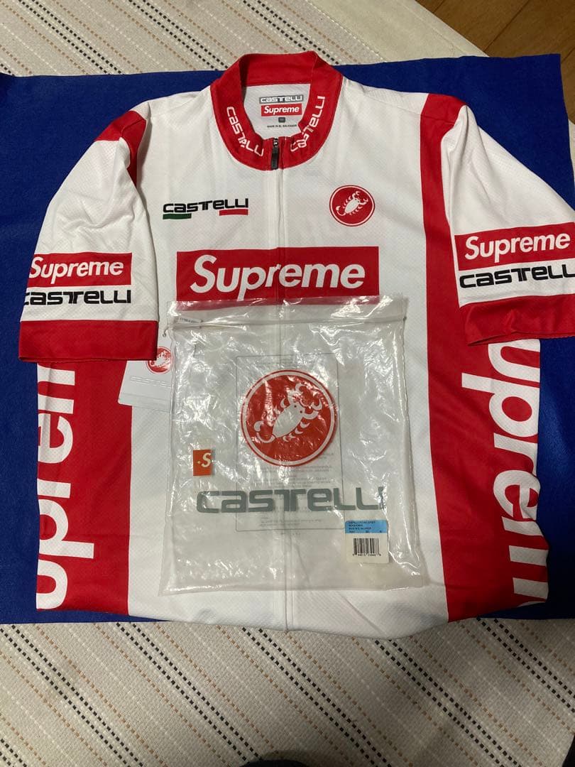 Supreme Castelli サイクルジャージ Mサイズ 2019 Supreme SS19 x Castelli Cycling Jersey Crossover Bike Short Sleeve
